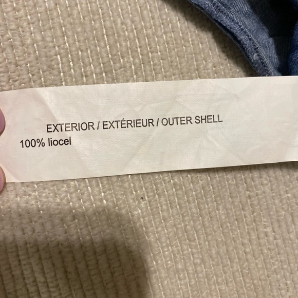 Lefties Blue Ruffled Mini Skirt size small - Picture 5 of 8